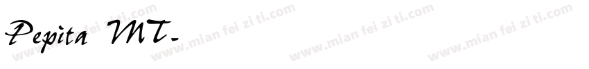 Pepita MT字体转换